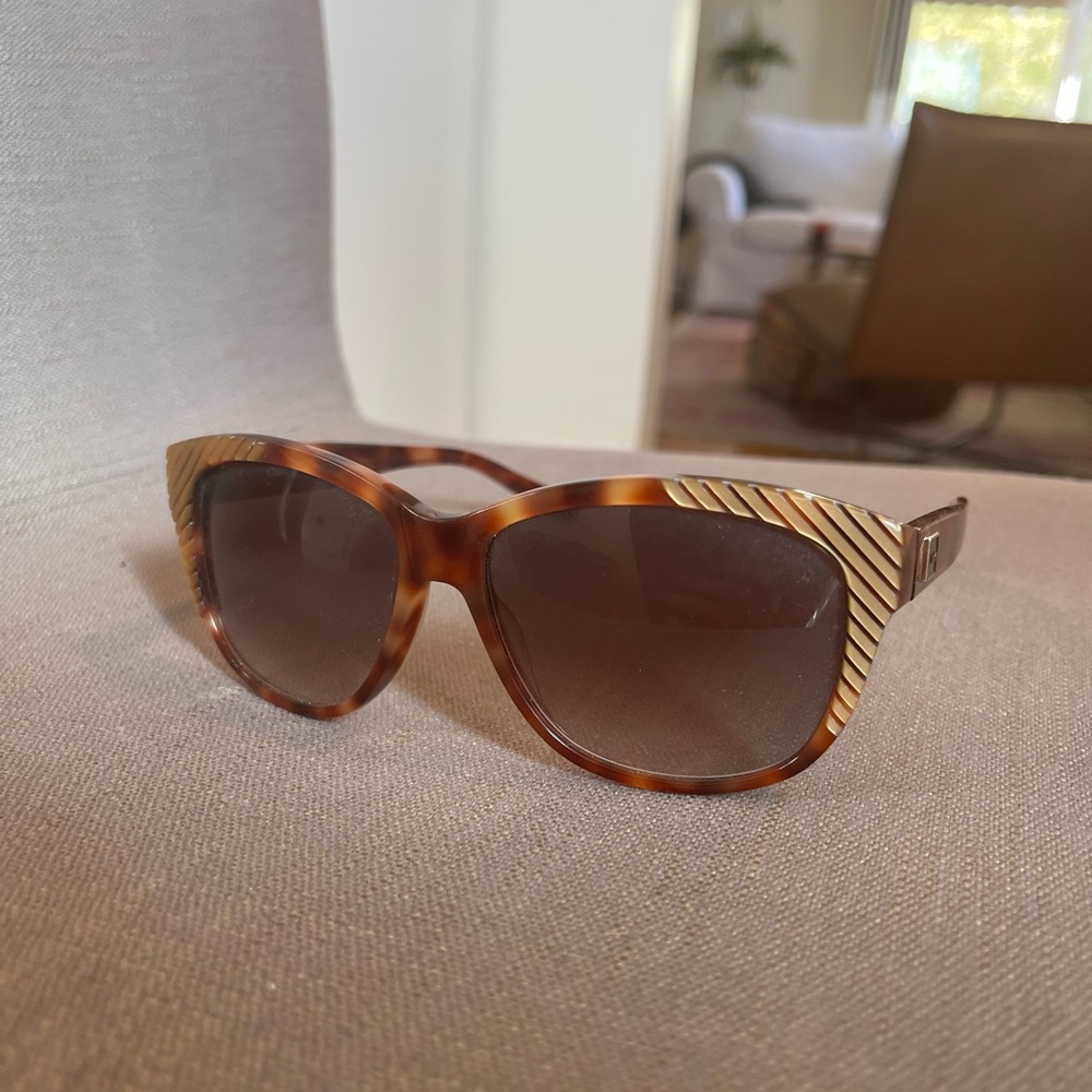 Chloe Tortoise Shell Sunglasses